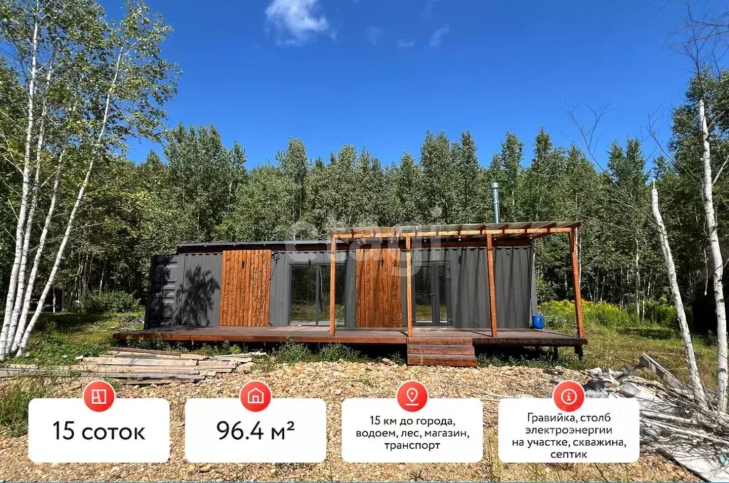 Дом в Хабаровский край, Хабаровский район, Мичуринское с/пос, Виктория ... - Фото 1