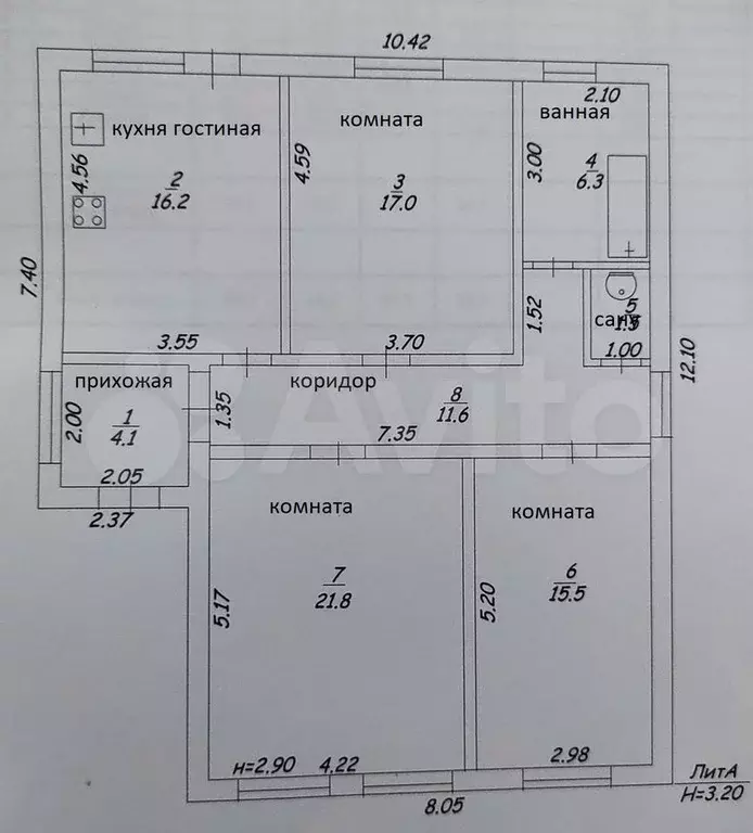 Дом 94 м на участке 3,6 сот. - Фото 0