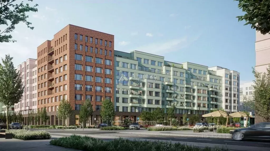 1-к кв. Тюменская область, Тюмень Мысовская ул., 26к1 (33.8 м) - Фото 1