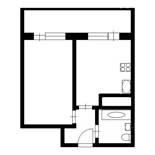 1-к кв. Санкт-Петербург Усть-Славянка тер., ул. Славянская, 20 (33.0 ... - Фото 2
