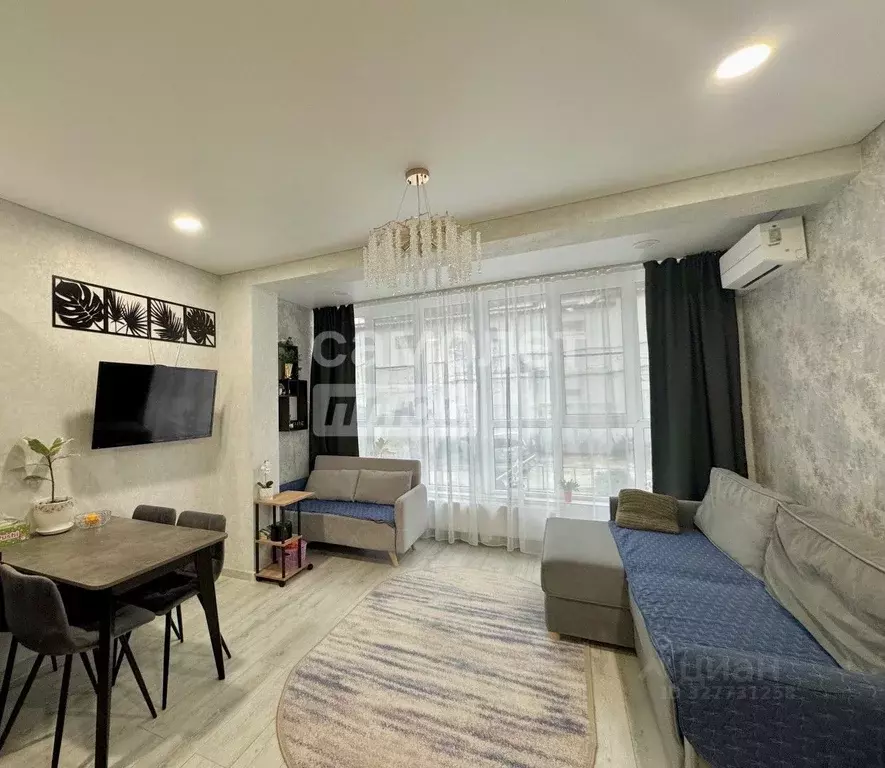 Студия Краснодарский край, Туапсе ул. Свободы, 7А (28.4 м) - Фото 1