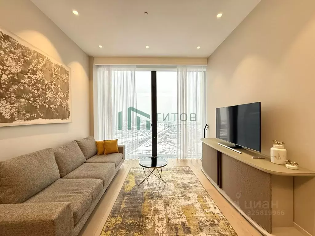 2-к кв. Москва 1-й Красногвардейский проезд, 22с2 (62.0 м) - Фото 1