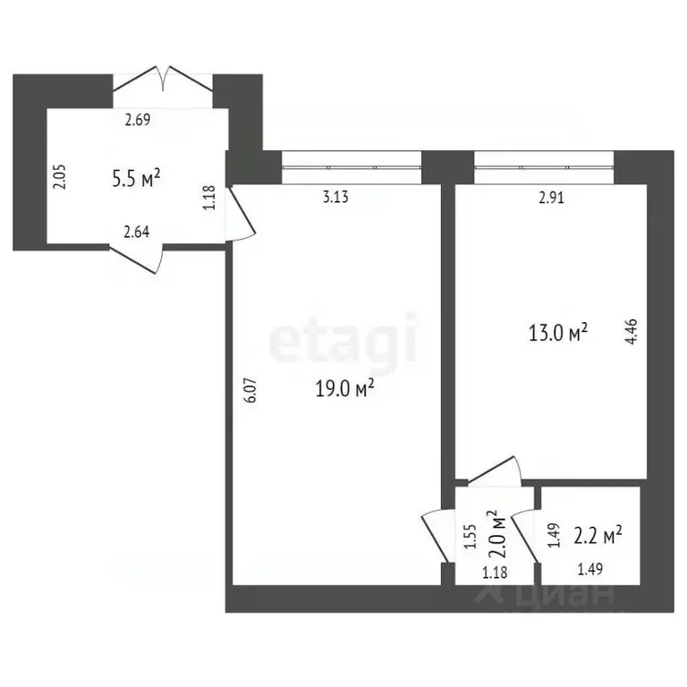 Офис в Калининградская область, Калининград Киевская ул., 121В (39 м) - Фото 2