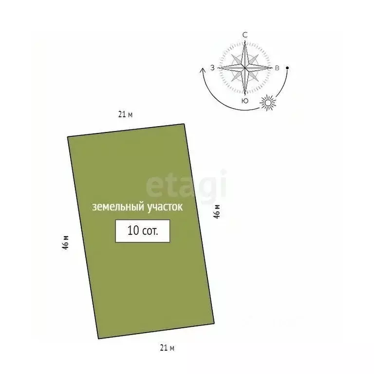 Участок в Красноярский край, Емельяновский муниципальный округ, ... - Фото 2