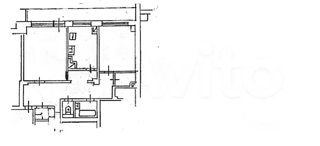 2-к. квартира, 60 м, 8/16 эт. - Фото 0