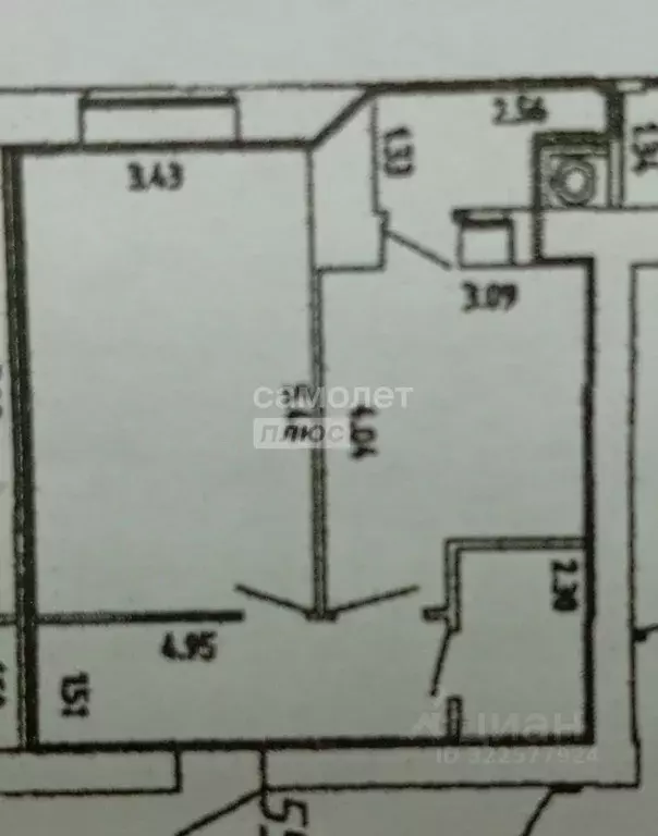 1-к кв. Рязанская область, Рязань ул. Чапаева, 59 (41.0 м) - Фото 2