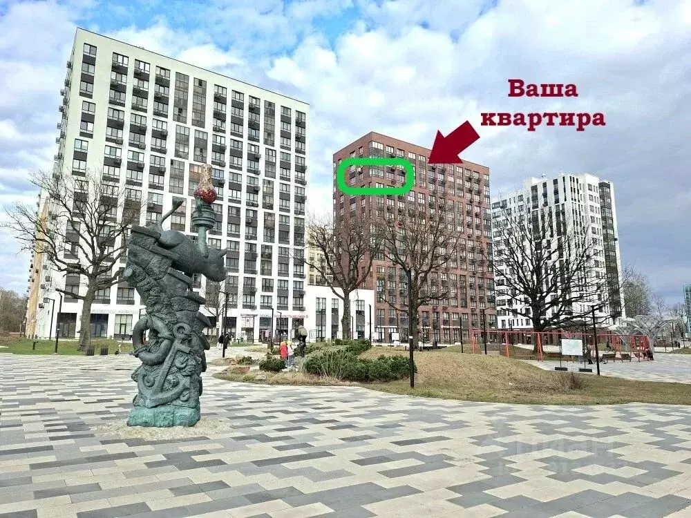 4-к кв. Москва бул. Скандинавский, 9 (89.0 м) - Фото 1