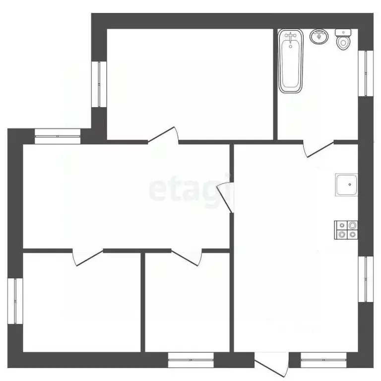 Дом в Ставропольский край, Кисловодск ул. Умара Алиева (103 м) - Фото 2