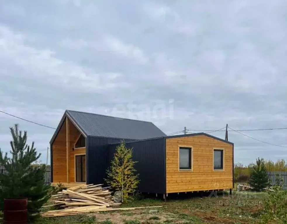 Дом в Пермский край, Пермский муниципальный округ, д. Горшки  (61 м) - Фото 2