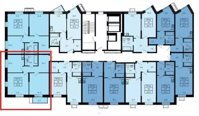 2-комнатная квартира: Люберцы, Инициативная улица, 7В (58.8 м) - Фото 0