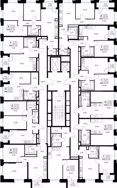 Квартира-студия, 29,2 м, 12/16 эт. - Фото 1