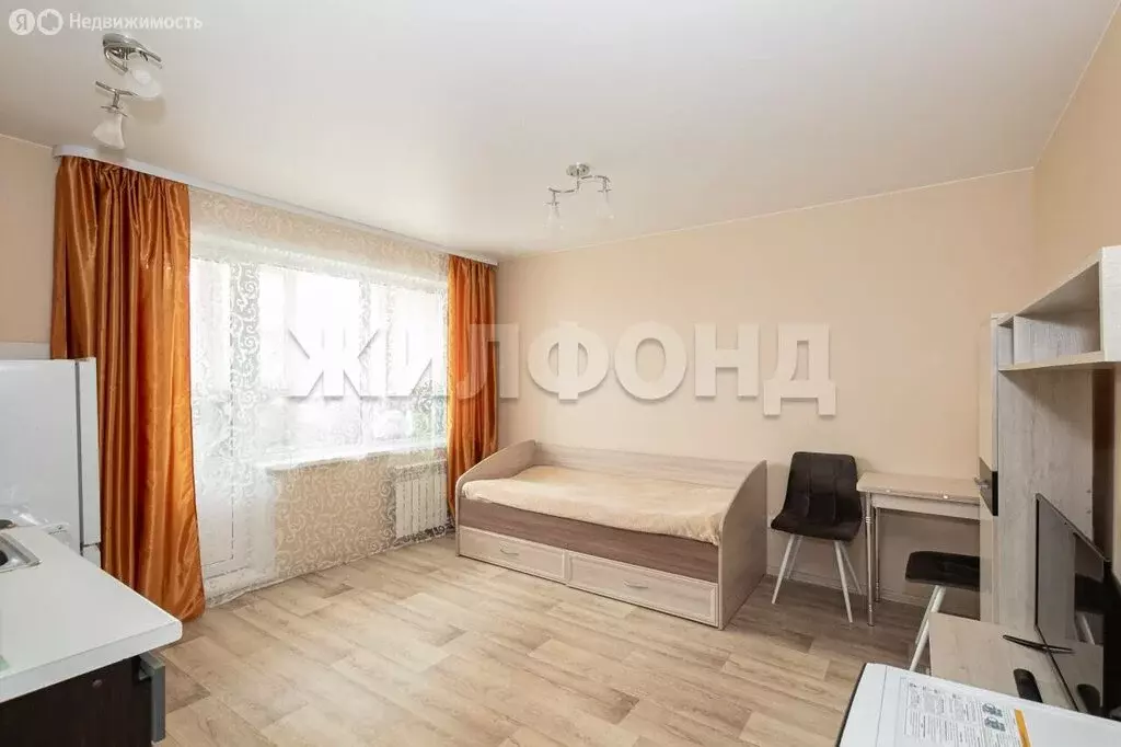 Квартира-студия: Новосибирск, проспект Дзержинского, 32А (21.5 м) - Фото 1