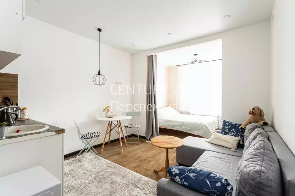 Студия Московская область, Лыткарино 6-й мкр, 15А (34.0 м) - Фото 1