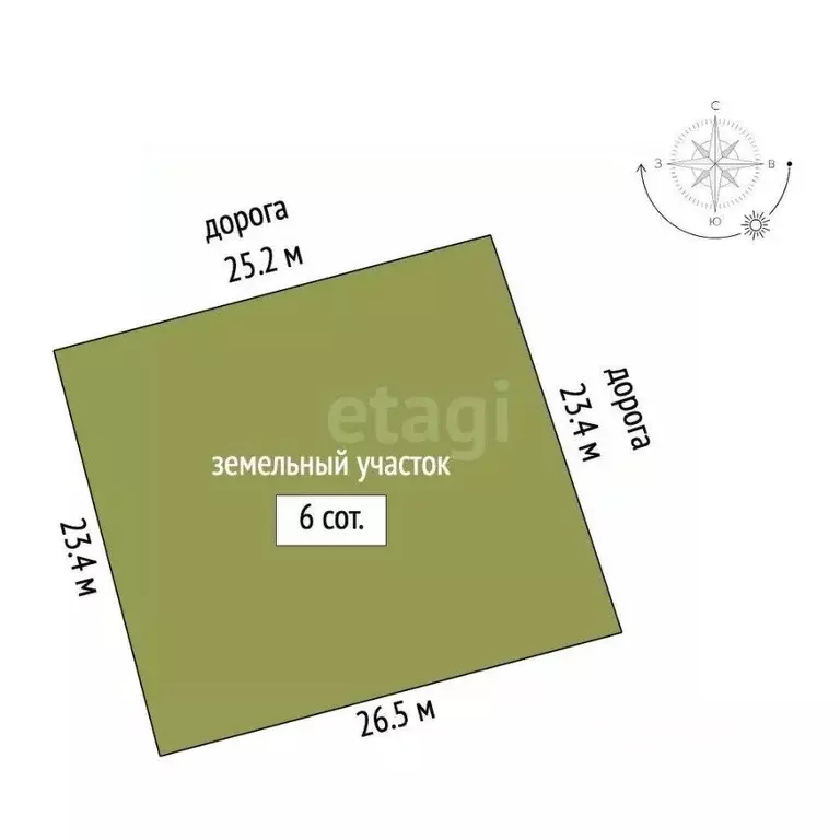 Участок в Крым, Ленинский район, Заветненское с/пос, с. Заветное ул. ... - Фото 2