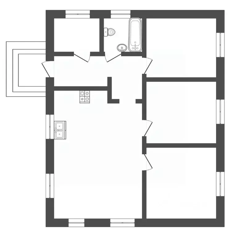 Коттедж в Тюменская область, Тюменский муниципальный округ, д. ... - Фото 2