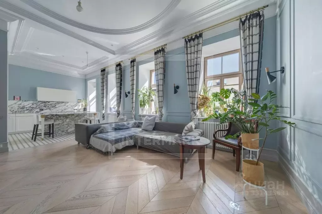 3-к кв. Москва Милютинский пер., 3 (110.0 м) - Фото 1