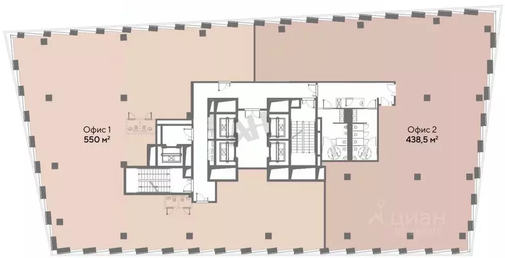 Офис в Москва ул. Обручева, 23С1 (439 м) - Фото 1