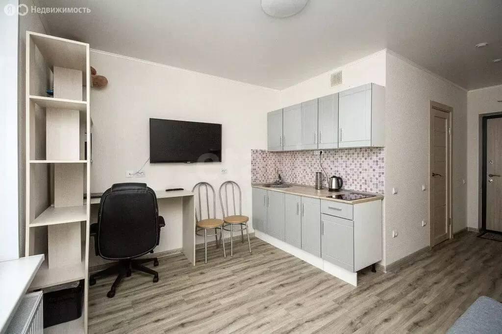 Квартира-студия: Тюмень, Велижанская улица, 66к1 (21.1 м) - Фото 1