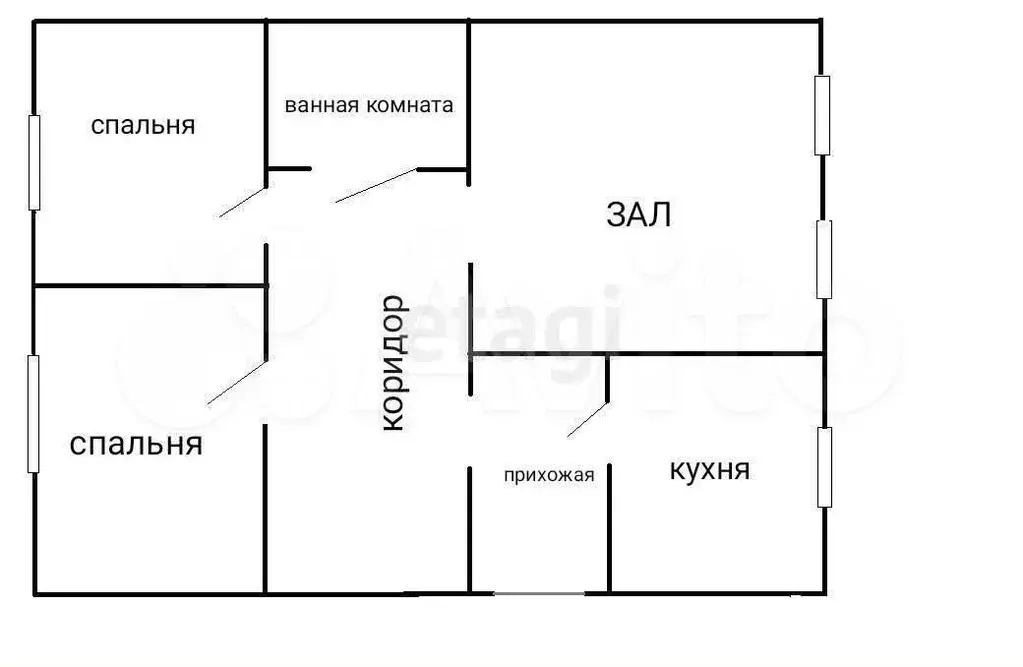 Дом 60 м на участке 5 сот. - Фото 0