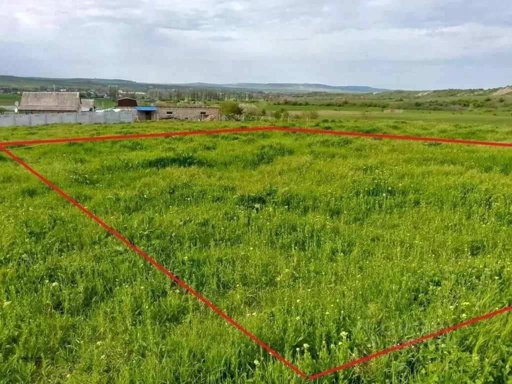 Участок в Крым, Белогорский район, Зеленогорское с/пос, с. Яковлевка  ... - Фото 1