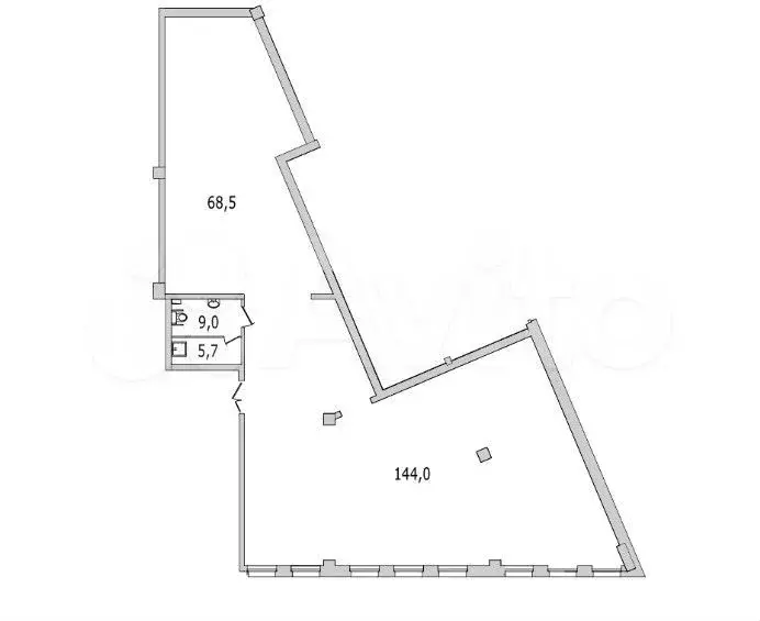 Продажа помещения свободного назначения 221 м2 - Фото 0