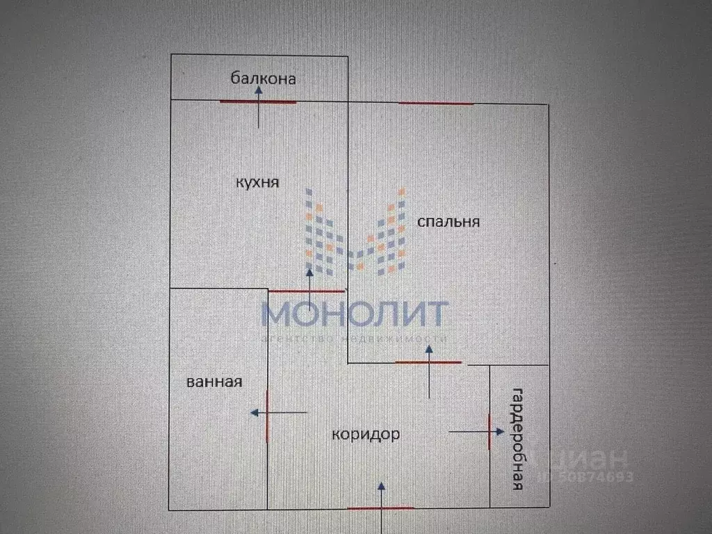 1-к кв. Московская область, Видное ул. Ольховая, 2 (40.0 м) - Фото 2