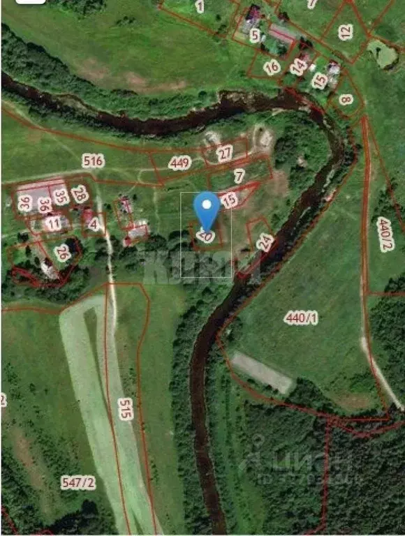 Участок в Вологодская область, Усть-Кубинский муниципальный округ, д. ... - Фото 1