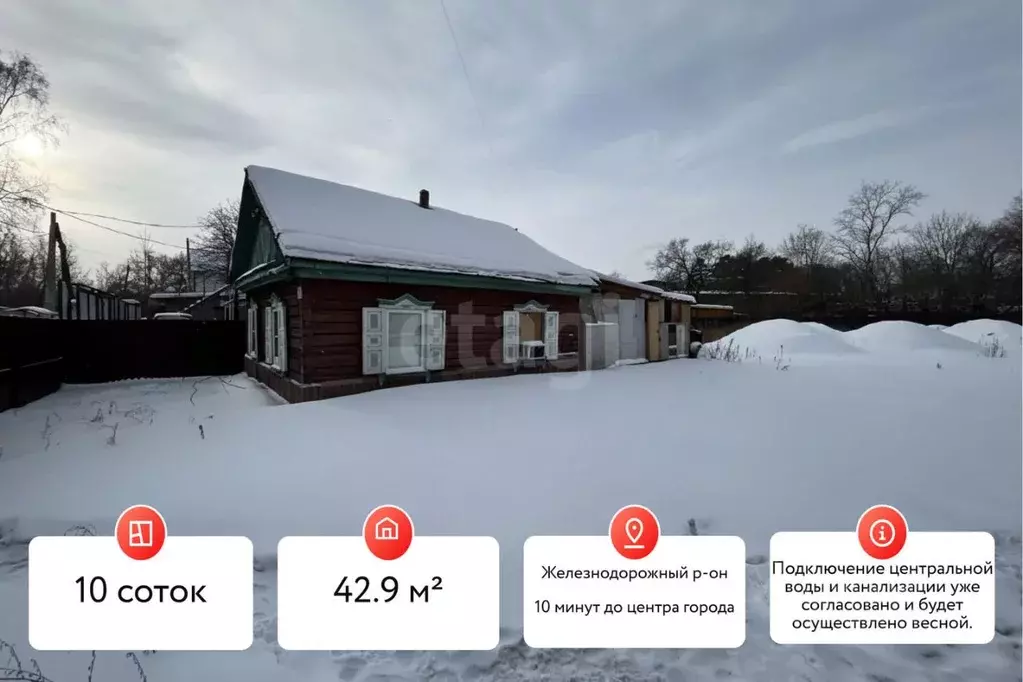 Дом в Хабаровский край, Хабаровск Авиационная ул., 7 (43 м) - Фото 1