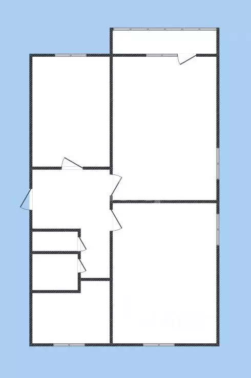 3-к кв. Белгородская область, Губкин ул. Ленина, 66 (61.4 м) - Фото 2