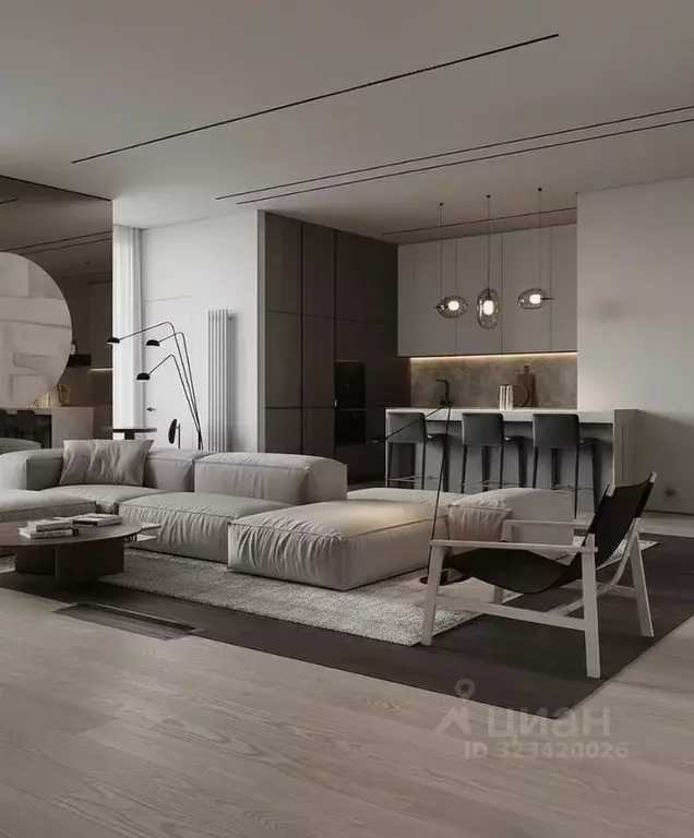 3-к кв. Москва Мосфильмовская ул., 8 (141.0 м) - Фото 1