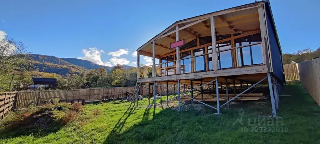 Дом в Адыгея, Майкопский район, Даховское с/пос, с. Хамышки  (92 м) - Фото 1