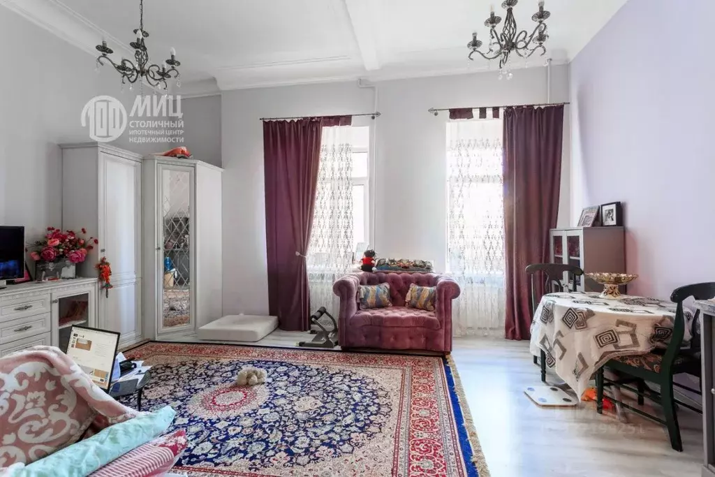 4-к кв. Москва ул. Маросейка, 13С3 (103.0 м) - Фото 1