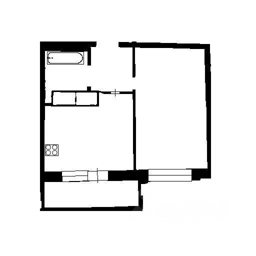 1-к кв. Санкт-Петербург ул. Адмирала Трибуца, 10 (40.0 м) - Фото 2