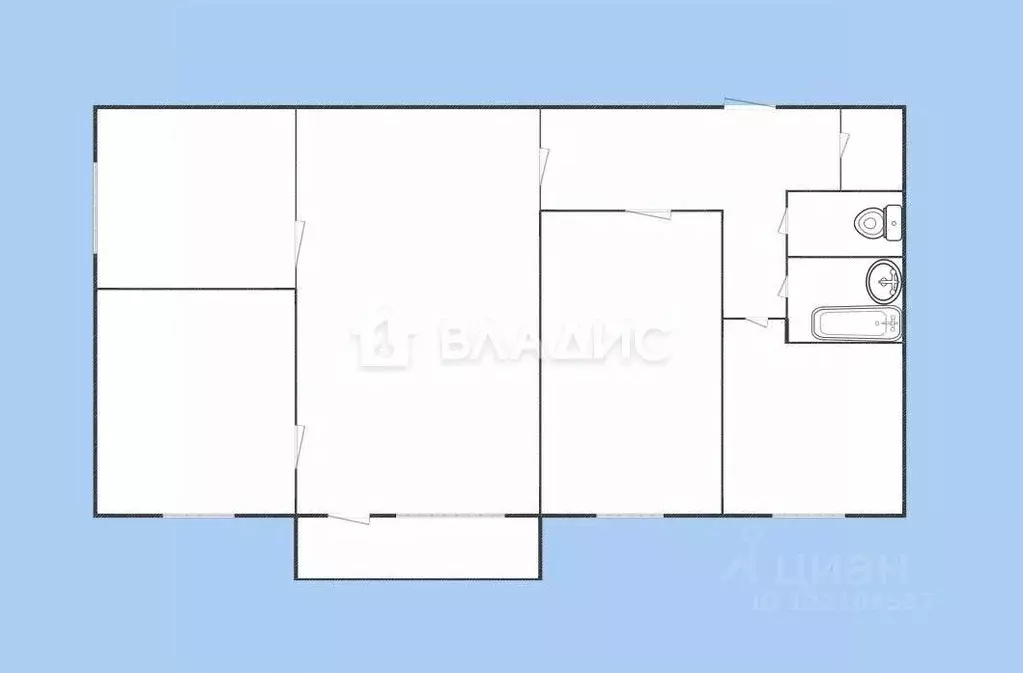 4-к кв. Белгородская область, Старый Оскол Весенний мкр, 3 (62.0 м) - Фото 1