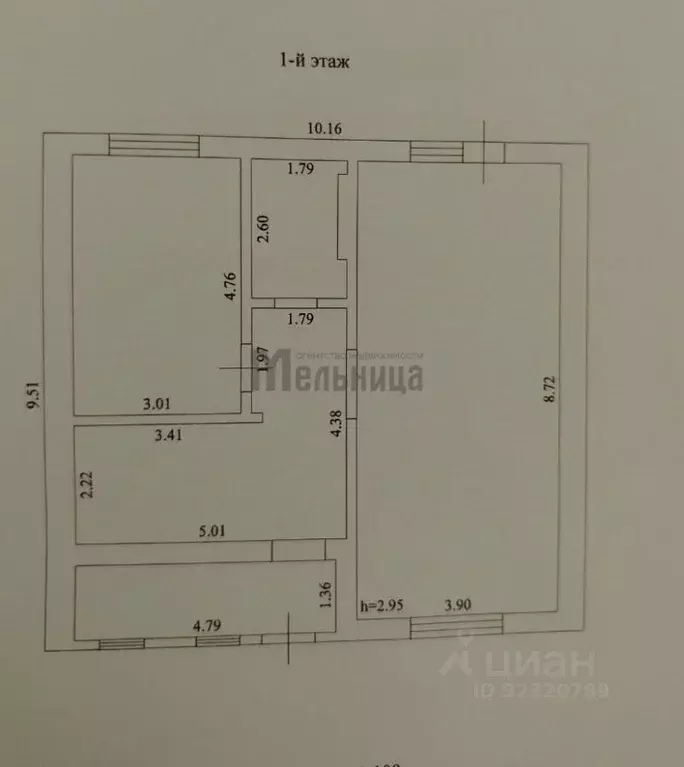 Дом в Волгоградская область, Городище рп ул. Автомобилистов, 7Б (143 ... - Фото 1