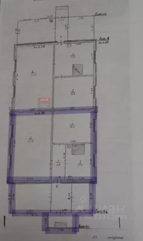2-к кв. Рязанская область, Сасовский муниципальный округ, пос. ... - Фото 2