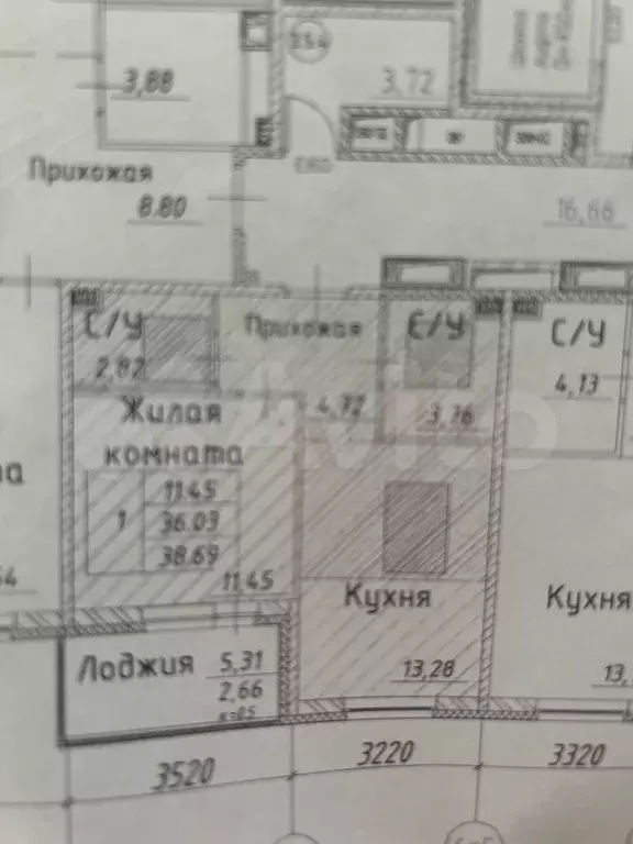 1-к. квартира, 35 м, 11/12 эт. - Фото 0