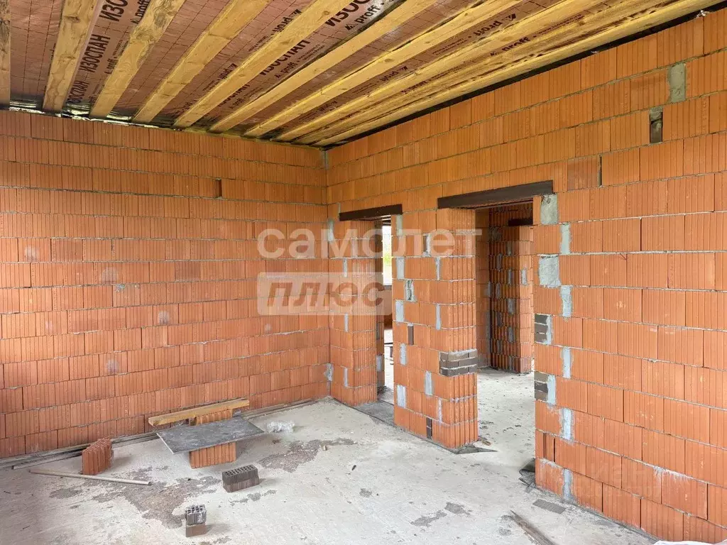 Дом в Липецкая область, Липецкий муниципальный округ, с. Ленино  (110 ... - Фото 1