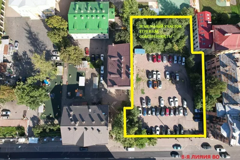 Участок в Санкт-Петербург 8-я Васильевского острова линия, 61к2В (28.0 ... - Фото 1