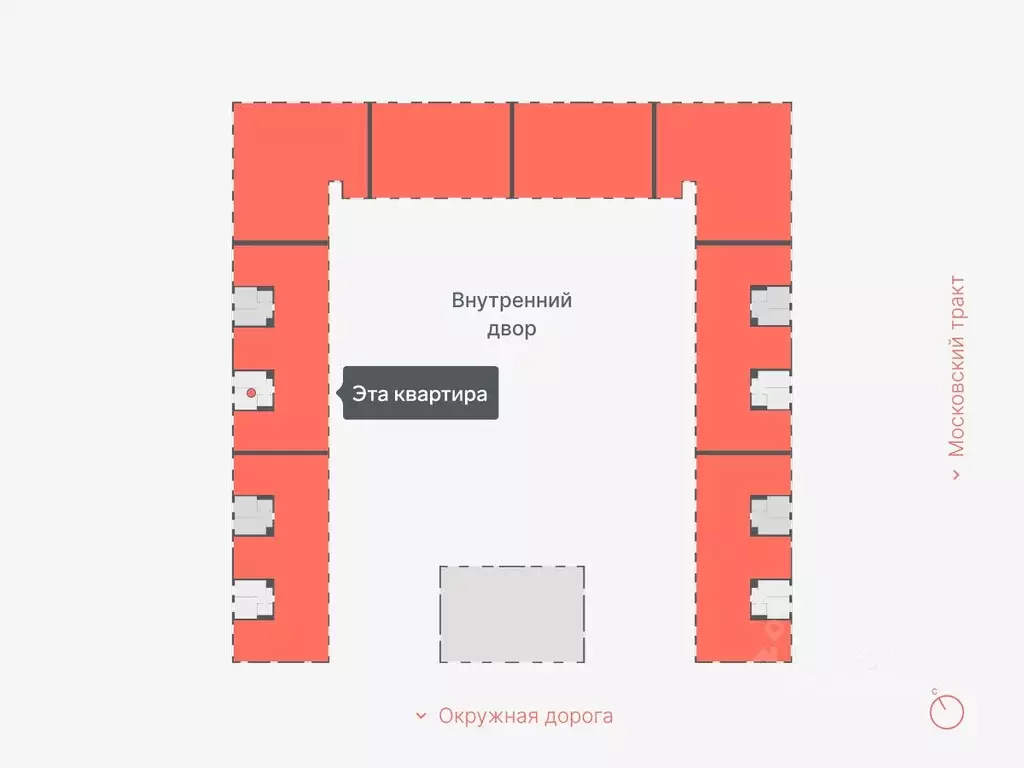 1-к кв. Тюменская область, Тюмень Кремлевская ул., 95 (33.1 м) - Фото 1