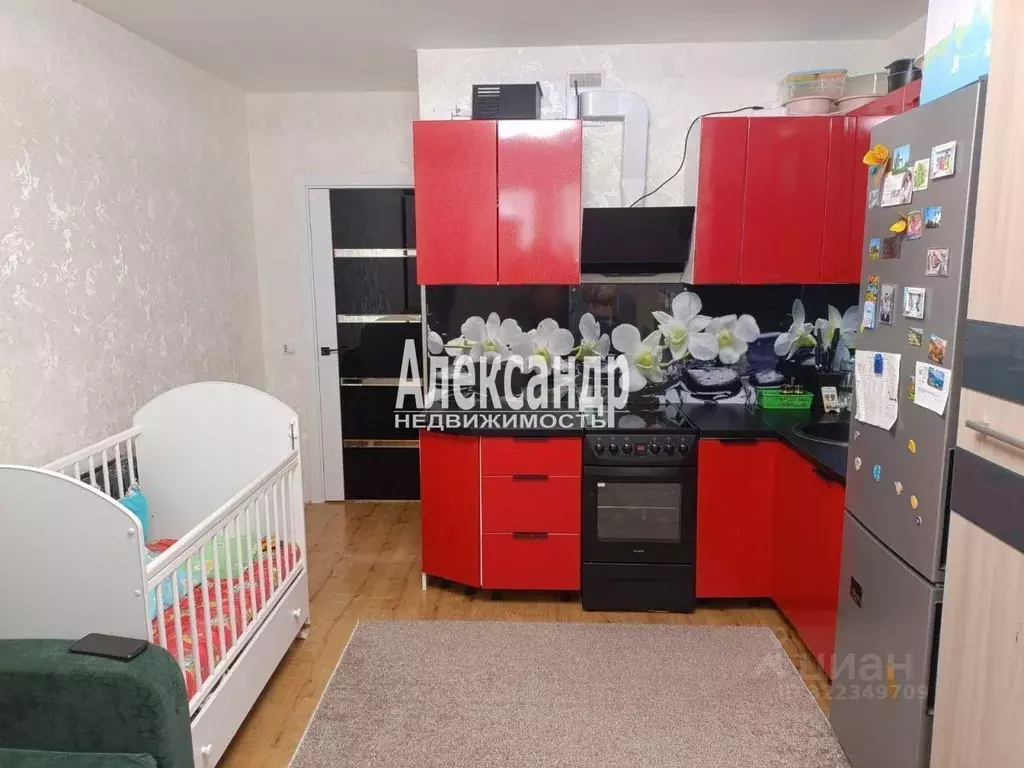 Студия Санкт-Петербург, Санкт-Петербург, Колпино ул. Севастьянова, ... - Фото 1