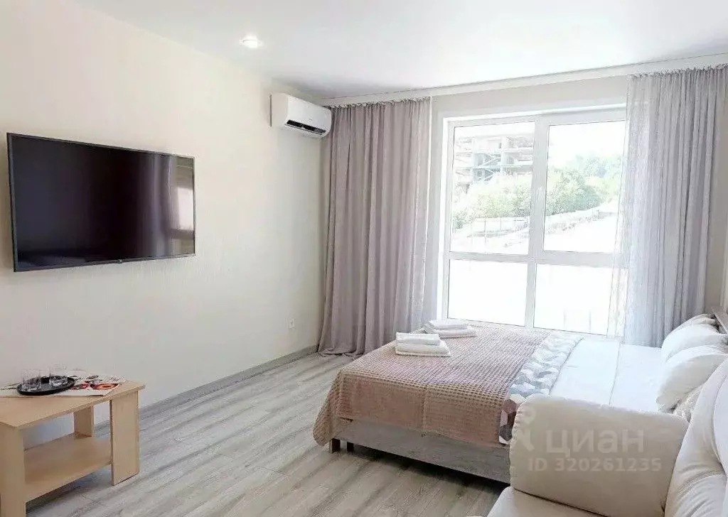 1-к кв. Крым, Ялта муниципальный округ, Виноградное пгт ш. ... - Фото 2