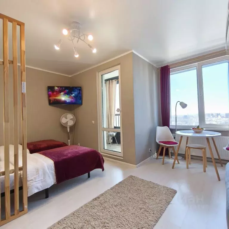 Студия Санкт-Петербург ул. Крыленко, 1к1с1 (25.0 м) - Фото 1