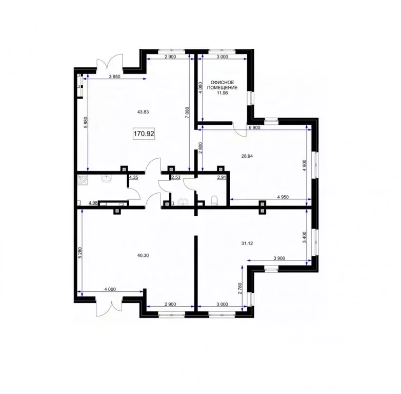 Помещение свободного назначения в Краснодарский край, Краснодар 2-я ... - Фото 2