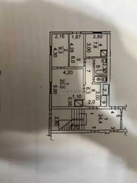 3-к кв. Новосибирская область, Новосибирский район, Станционный ... - Фото 2