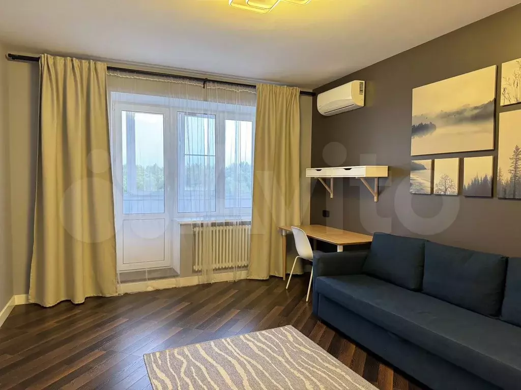 1-к. квартира, 40,6 м, 3/3 эт. - Фото 1