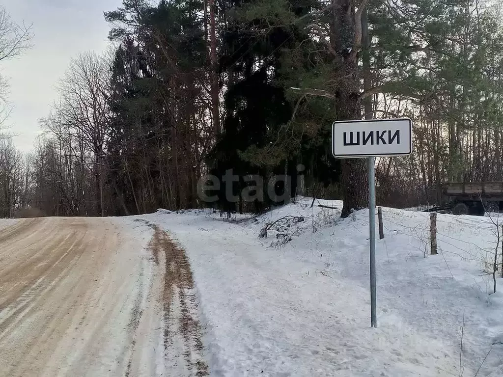Участок в Псковская область, Островский муниципальный округ, д. Шики ... - Фото 1