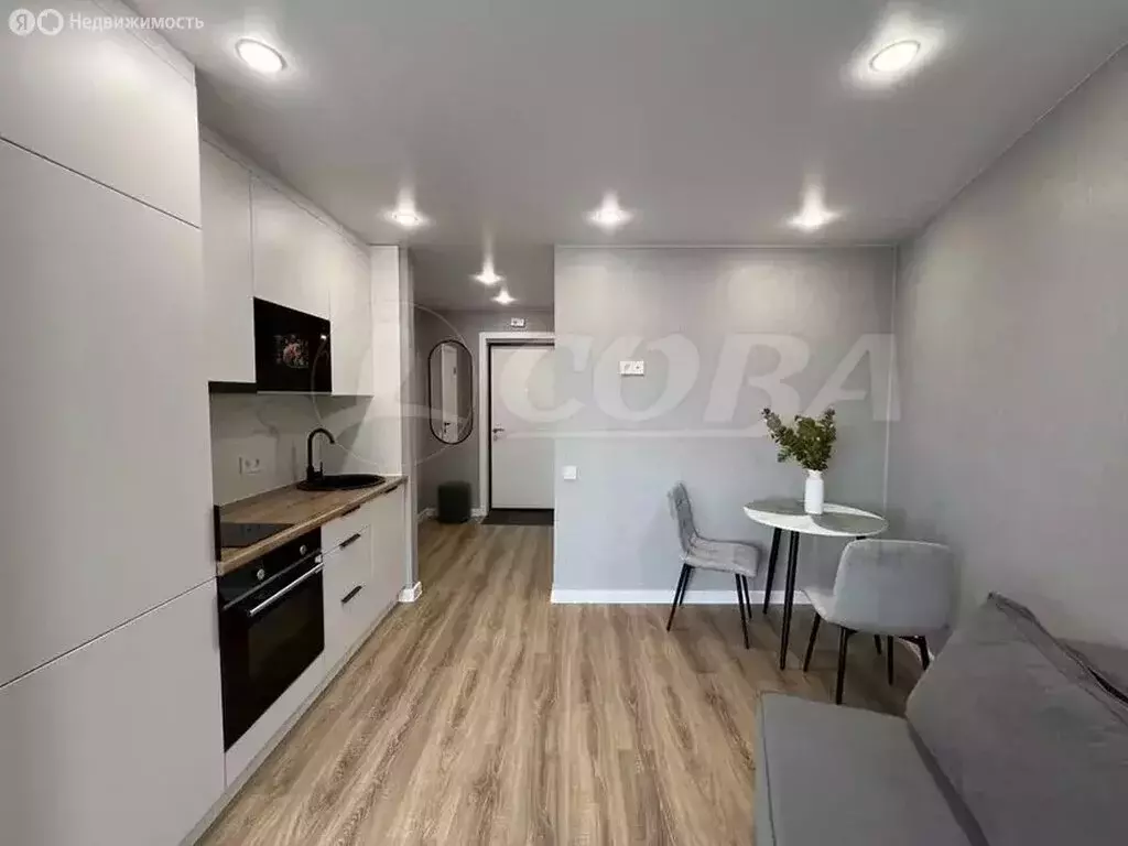 Квартира-студия: Тюмень, улица Новосёлов, 113 (32 м) - Фото 2