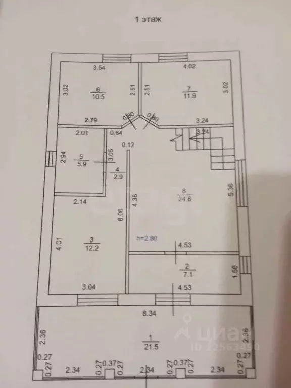 Дом в Воронежская область, Рамонский район, Айдаровское с/пос, с. ... - Фото 2