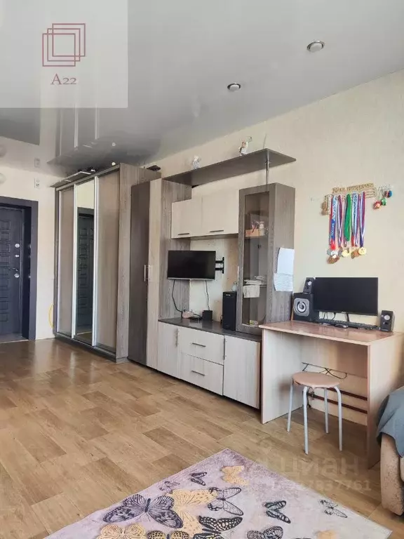 Студия Алтайский край, Барнаул ул. Петра Сухова, 83А (22.1 м) - Фото 1